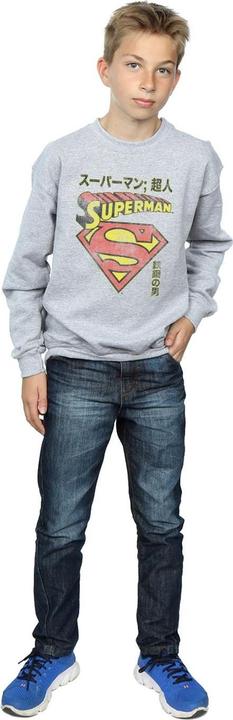 Actual product image Boys Superman Shield Sweatshirt (116)