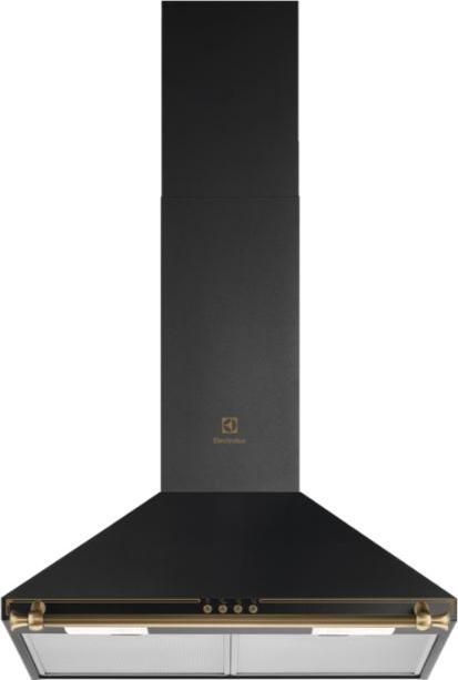 Actual product image Electrolux EFC226R cooker hood Wall-mounted Black ³/h D (Wall hood)