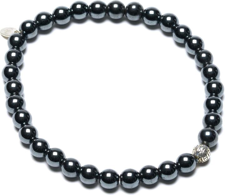 Image du produit Balibay Samas (20 cm, Argent sterling 925, Hématite, Pierre précieuse)
