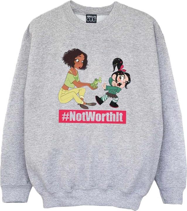 Produktbild Disney Wreck It Ralph Tiana And Vanellope Sweatshirt Jungen (152, 158)