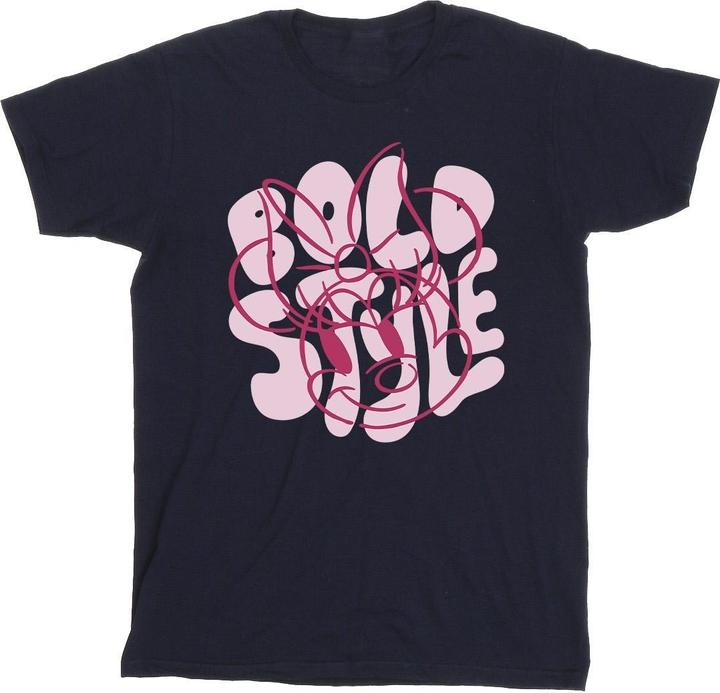 Actual product image Disney Mens Minnie Mouse Bold Style T-Shirt (S)