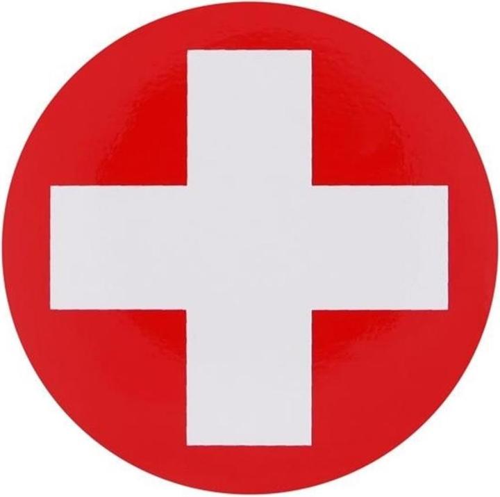 Actual product image OEM Aufkleber Schweizerkreuz 30 mm
