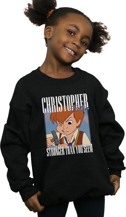Produktbild Disney Winnie The Pooh Christopher Robin Montage Sweatshirt Mädchen (152, 158)