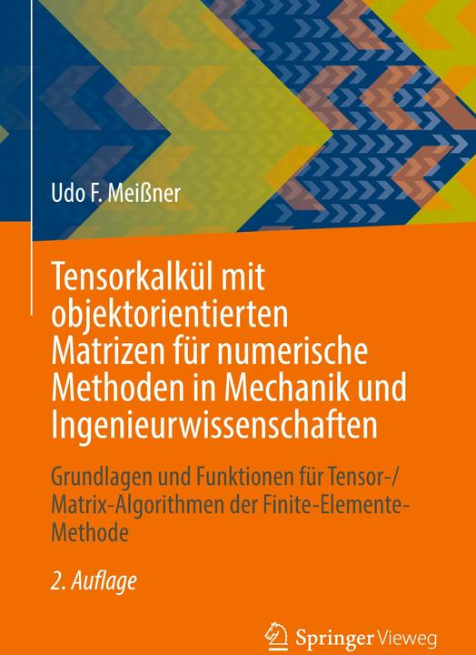 Actual product image Meissner:Tensorkalkül mit objektorientie (German, Udo F. Meissner, 2024)