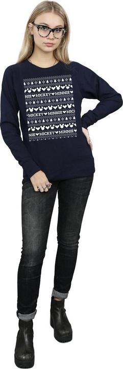 Produktbild Disney Mickey And Minnie Christmas Fair Isle Sweatshirt (XL)