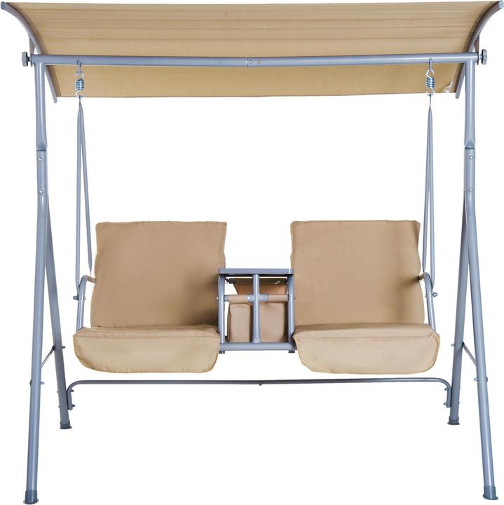Produktbild Outsunny Gartenschaukel mit Sonnendach