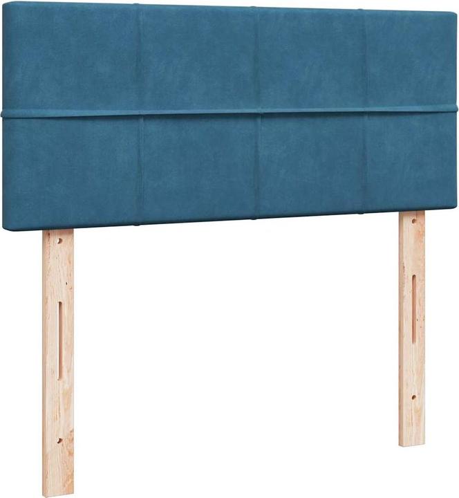 Immagine prodotto VidaXL Ottomana con materasso in velluto blu scuro 120x200 cm (120 x 200 cm)