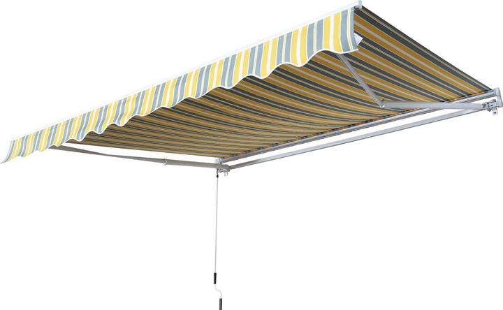 Produktbild Outsunny Gartenmarkise mit Faltarm (2.95 m)
