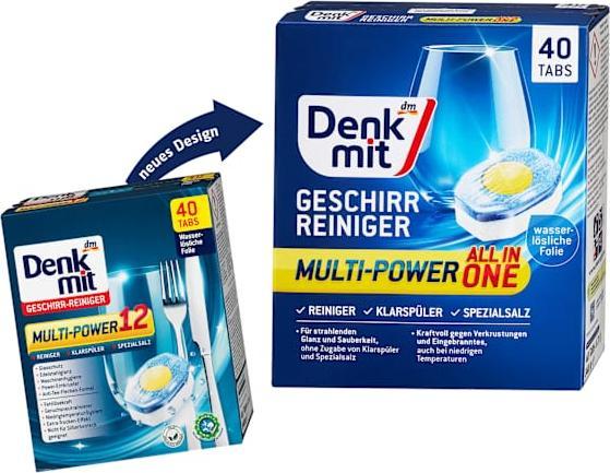 Actual product image dm Denkmit Multi-Power 12 (Tabs, 40 Washing cycles)