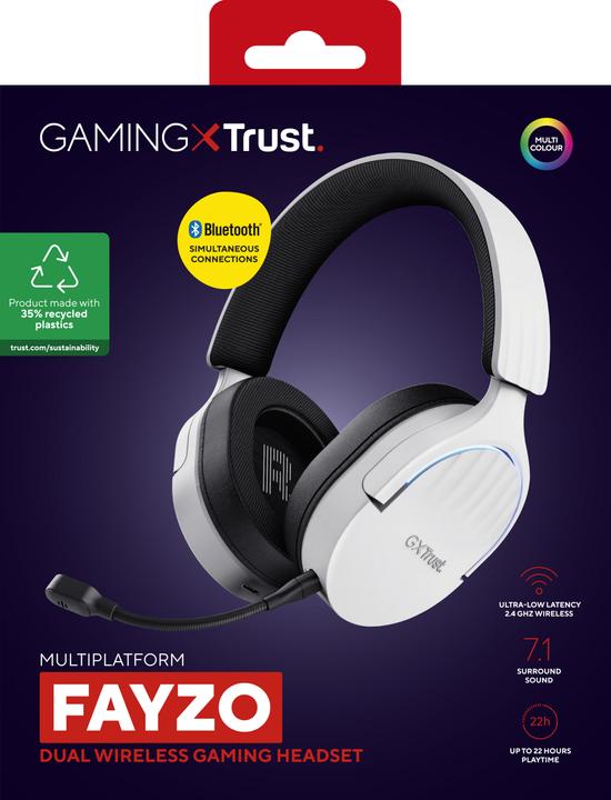 Immagine prodotto Trust Cuffie Wireless Gxt491w Fayzo (Cablato, Senza fili)