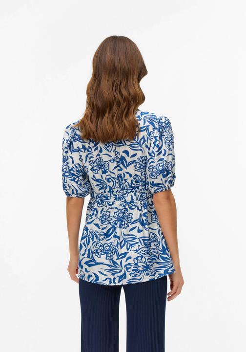 Image du produit Mamalicious Normal geschnitten V-Ausschnitt Top Bluse (L)