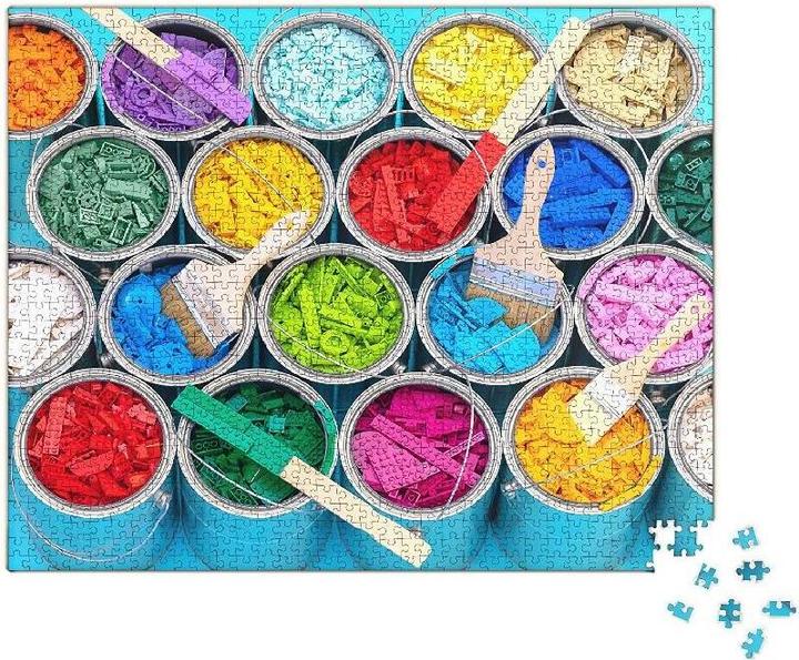 Immagine prodotto Abrams & Chronicle 79704 - LEGO Paint - Party Puzzle, 1000 pezzi (1000 pezzi)