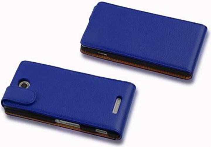 Actual product image Cadorabo Flip with structure cover (Sony Xperia C)