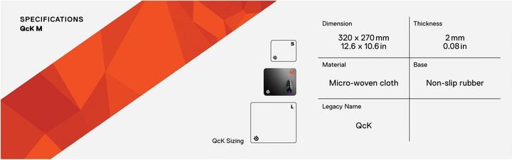 Immagine prodotto SteelSeries QcK (M)