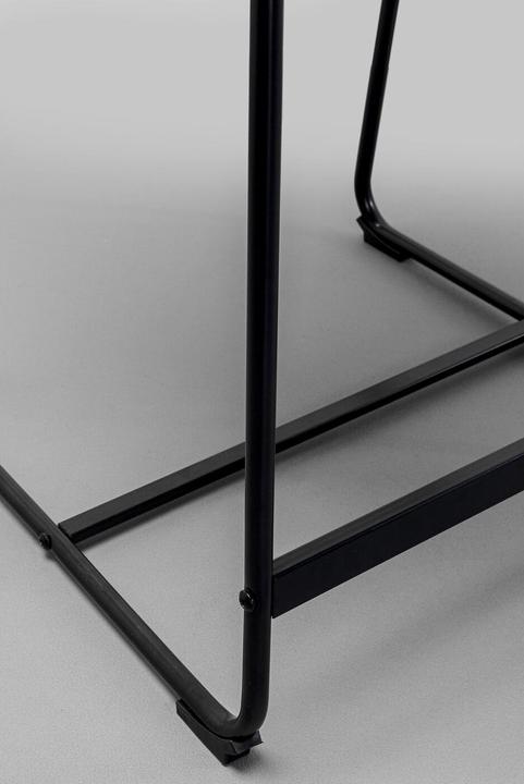 Actual product image Kare Design Barstuhl Ginny Schwarz 60cm