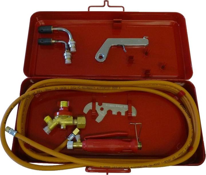 Image du produit Borrmann Brenner Kit pour le brasage fort et la rétraction, dans un coffret de transport