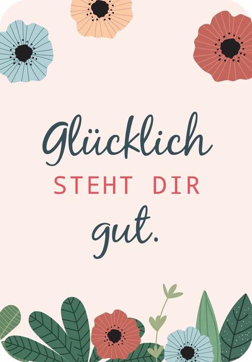 Produktbild Glücksmantras für dich (Deutsch, 2020)