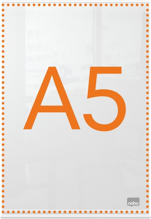 Produktbild Nobo Tischaufsteller Premium Plus Acryl (A5)