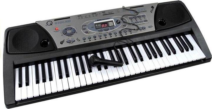 Productafbeelding Lean Toys Keyboard MQ-810 MP3 met microfoon 61 toetsen