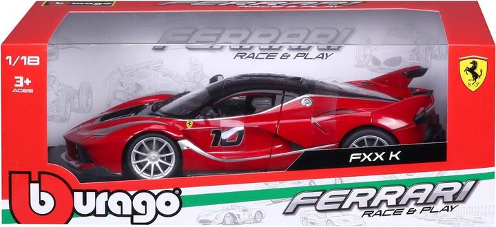 Image du produit Bburago Maquette de voiture 1:18 Ferrari FXX-K