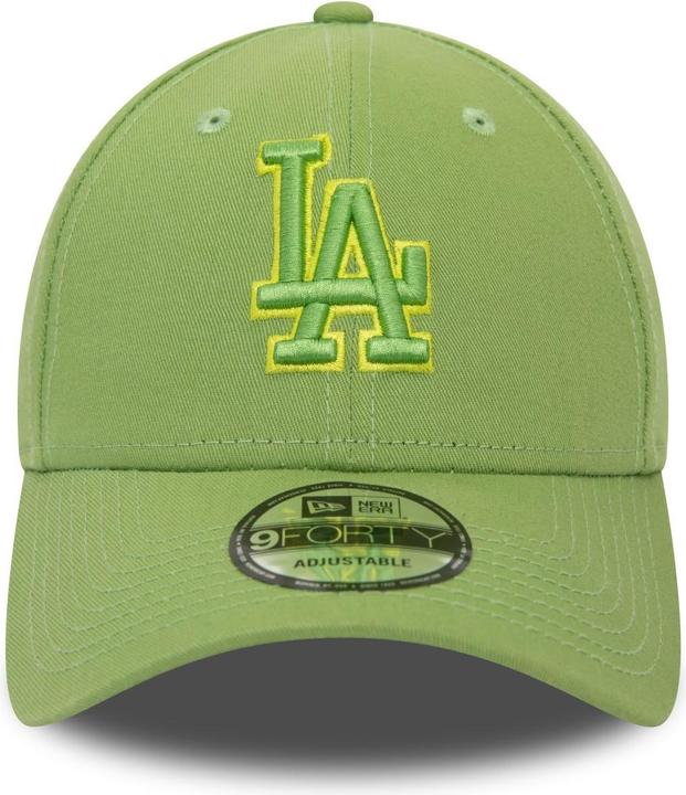 Actual product image New Era 9Forty Strapback Cap - Outline Los Angeles Dodgers