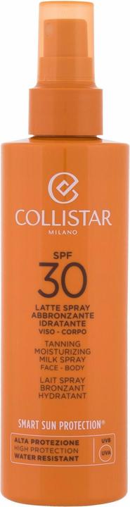 Collistar CS Sun - Tanning Moisturizing Milk Spray SPF30 (Sonnenmilch, SPF 30, 200 ml, 150 g)