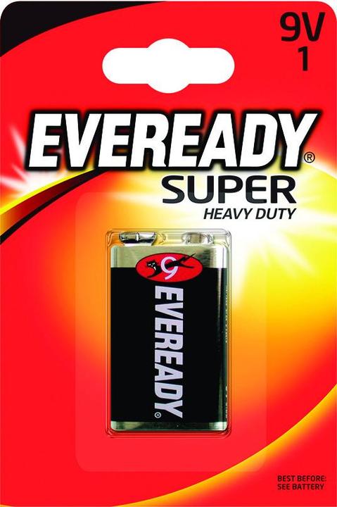 Image du produit Energizer Eveready 6LR61 SHD 9V Blister (1 pcs, 9V Block)
