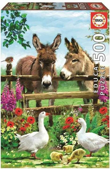 Actual product image Educa Puzzle donkey 500 pieces (500 pieces)