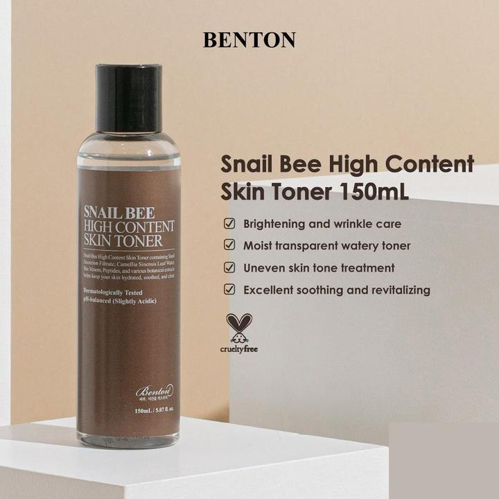 Actual product image Benton Snail bee high content skin (150 ml)