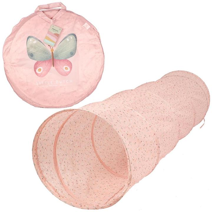 Produktbild Little Dutch Kriechtunnel Blumen & Schmetterlinge