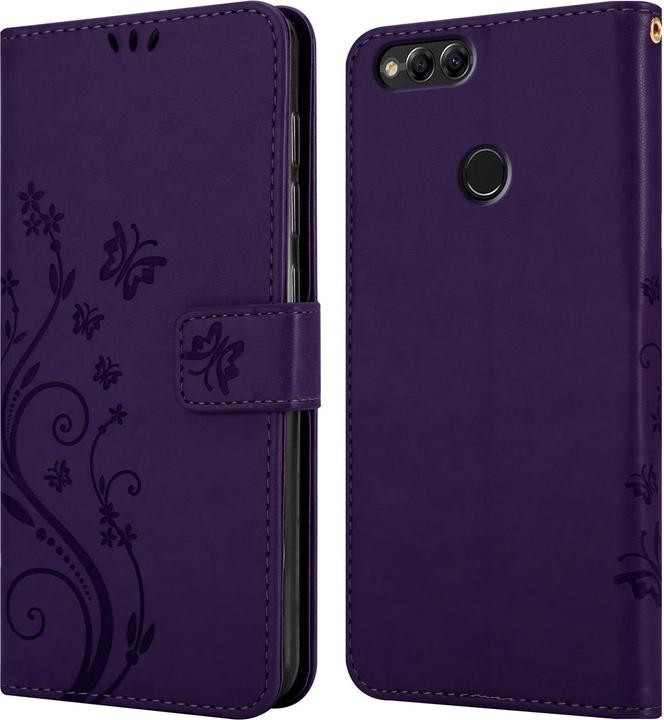 Produktbild Cadorabo Flower Book Cover (Honor 7X)