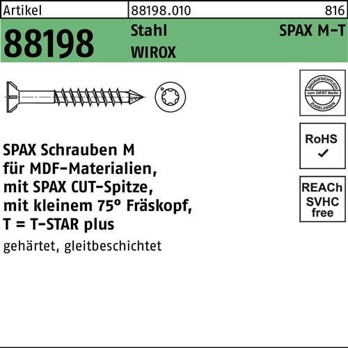 Energielabel Spax Zelftappende schroeven M SK T20 4,0x50 mm (200 Schroeven per stuk)