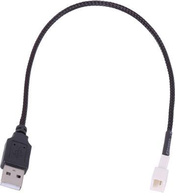 Phobya Adapter USB Extern auf 3Pin Lüfter (0.30 m)