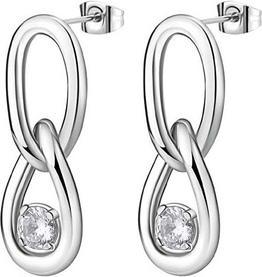 Immagine prodotto Brosway - Timeless dangle earrings made of steel Ribbon BBN41 (Acciaio)