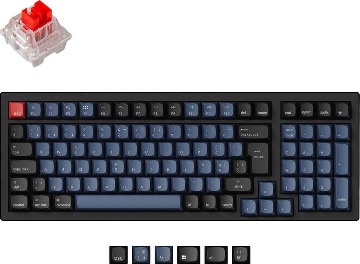 Produktbild Keychron K4 Pro (CH, Kabelgebunden, Kabellos)