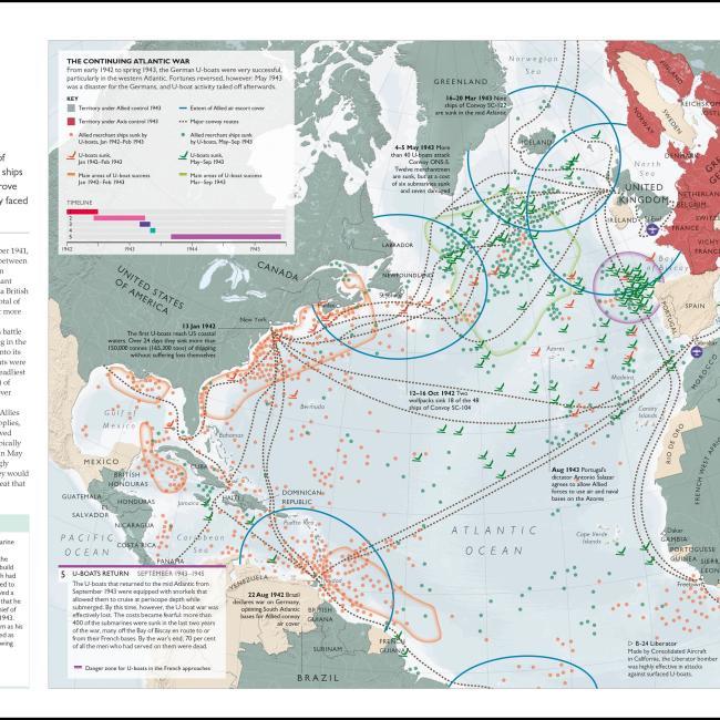 Immagine prodotto World War II Map by Map (Inglese, Peter Snow, Richard Overy, Collettività, DK, 2019)