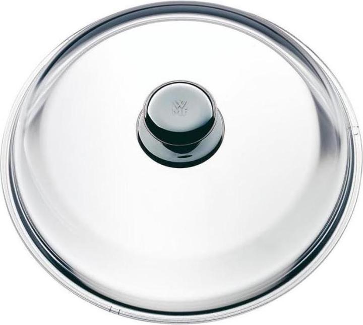 Produktbild WMF Glasdeckel Pfannendeckel 20cm Kochtopfdeckel Ersatzdeckel Metallknauf (20 cm, Metall, Glas)