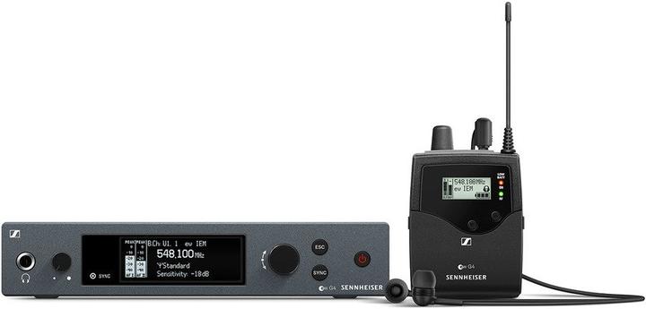 Image du produit Sennheiser Kits EW IEM G4-A1 pour systèmes de surveillance sans fil 470 - 516 MHz LED (Film de protection pour écran)