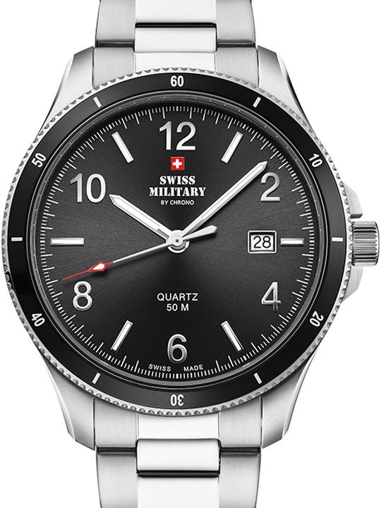 Immagine prodotto Swiss Military SM34096.01 Orologio da uomo 42mm 5ATM (Orologio da polso analogico, 42 mm)
