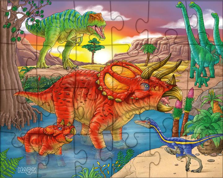 Produktbild Haba Dinosaurier (24 Teile)