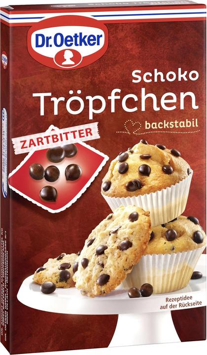 Produktbild Dr. Oetker Schoko Troepfchen