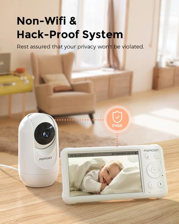 Produktbild Momcozy Video Babyphone (Babyphone mit Kamera, 300 m)