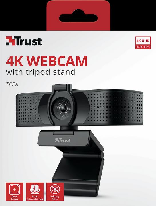 Productafbeelding Trust 4K Ultra HD Webcam (8.60 Mpx)