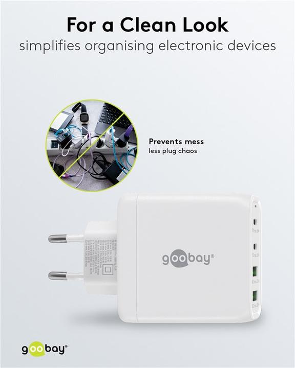 Image du produit Goobay Chargeur rapide multiport (68 W)