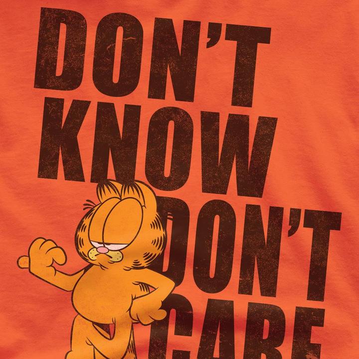 Produktbild Garfield Don't Know Don't Care TShirt (M)