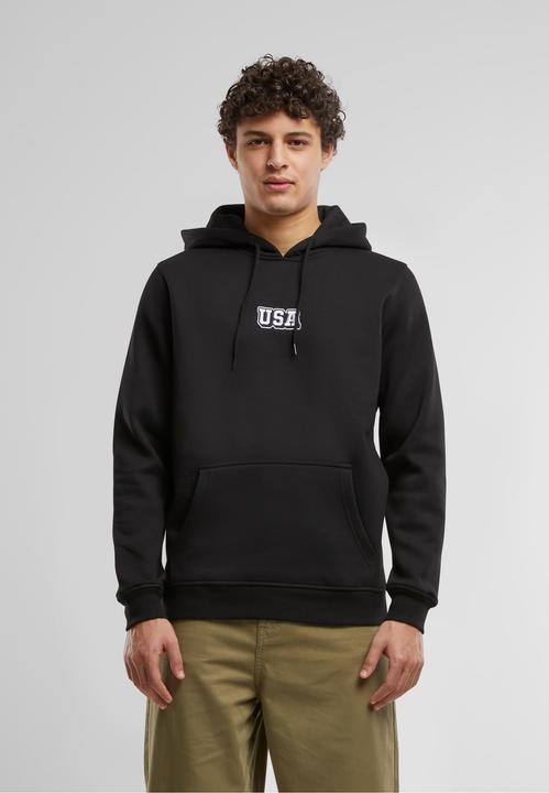 Actual product image Mister Tee MisterTee USA College Wording Patch Hoody - 179699 (XL)