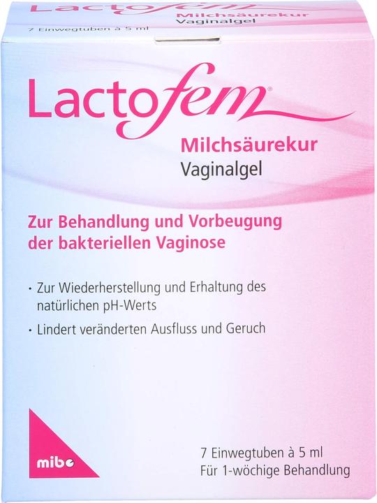 Produktbild Mibe Lactofem Milchsäurekur Vaginalgel, 35 ml Gel (35 ml, Intimgel)