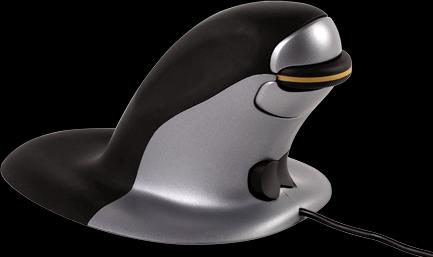 Actual product image Fellowes Penguin Ergomouse, black (Cable)