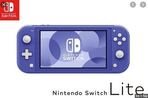 Produktbild Nintendo Switch Lite - Blau
