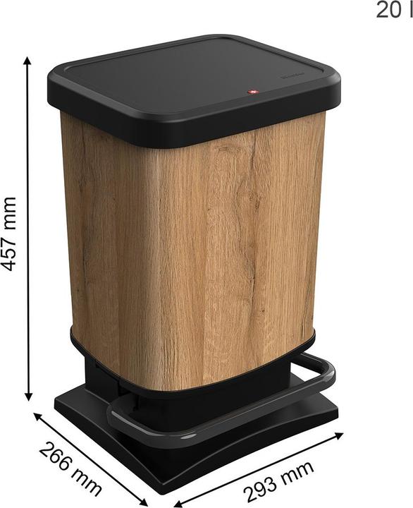 Actual product image Rotho Pedal bin 20 litre PASO (20 l)